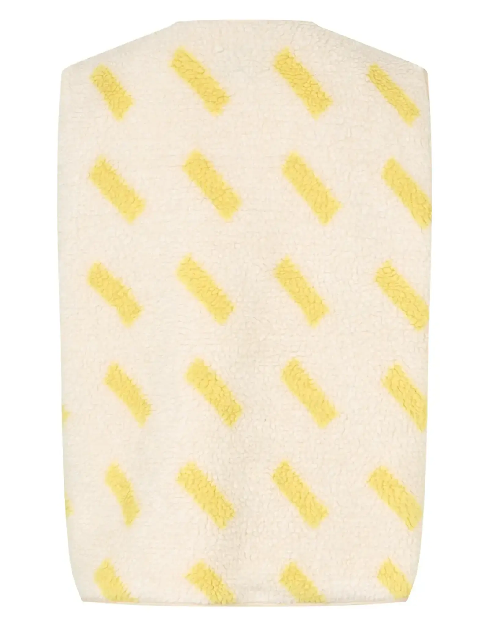 Lollys Laundry Bodywarmer 'Jace' - Light Yellow - Lollys Laundry
