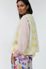 Lollys Laundry Bodywarmer 'Jace' - Light Yellow - Lollys Laundry