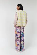 Lollys Laundry Bodywarmer 'Jace' - Light Yellow - Lollys Laundry