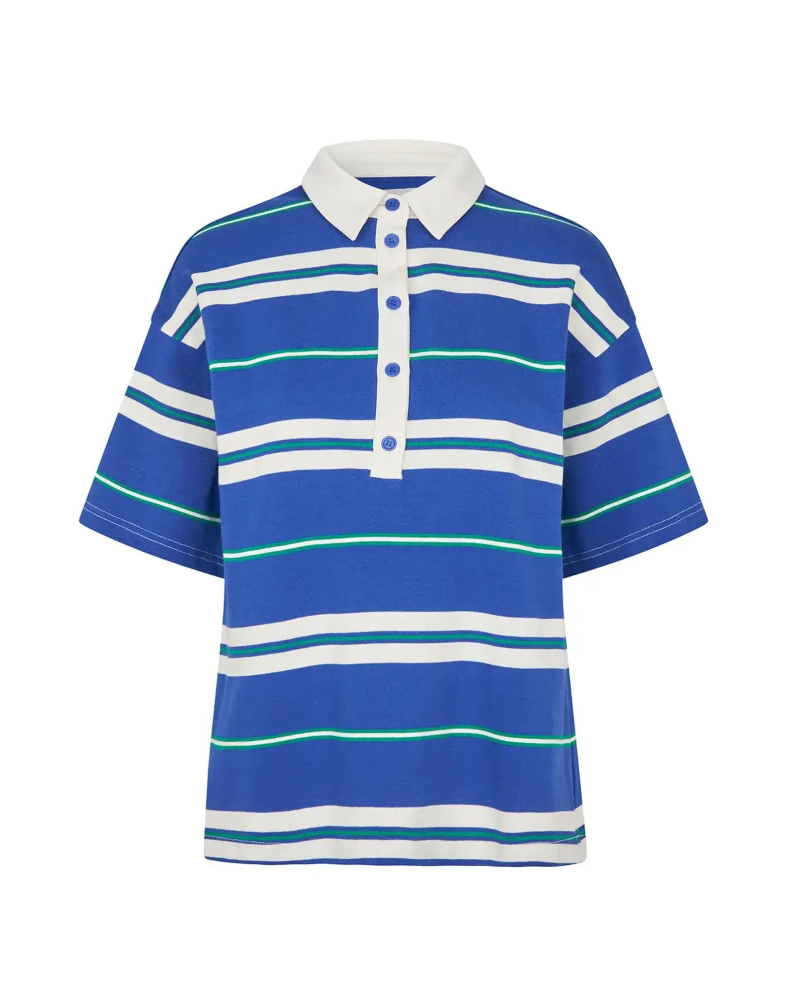 Lollys Laundry Polo 'Ulma' - Blue - Lollys Laundry