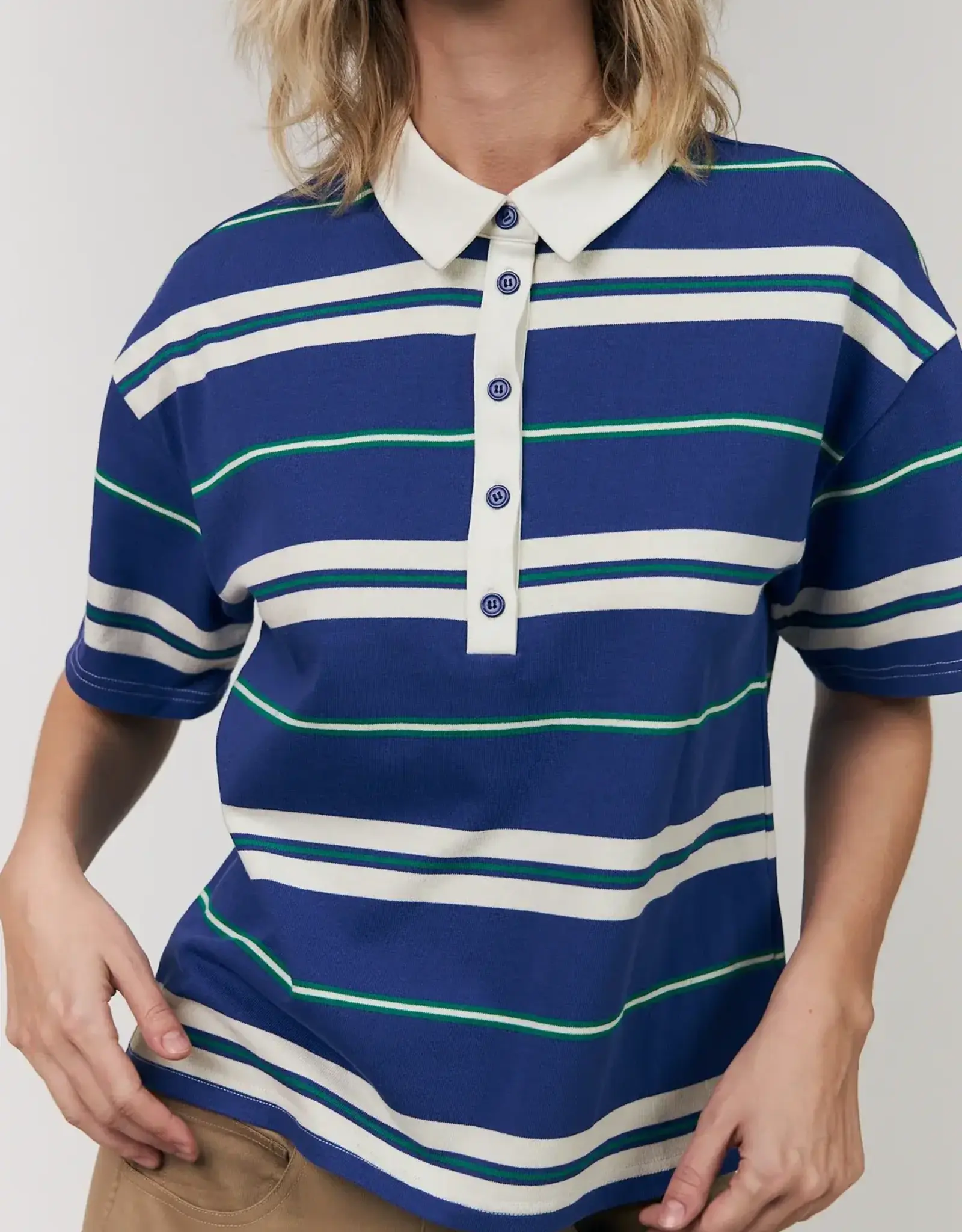 Lollys Laundry Polo 'Ulma' - Blue - Lollys Laundry