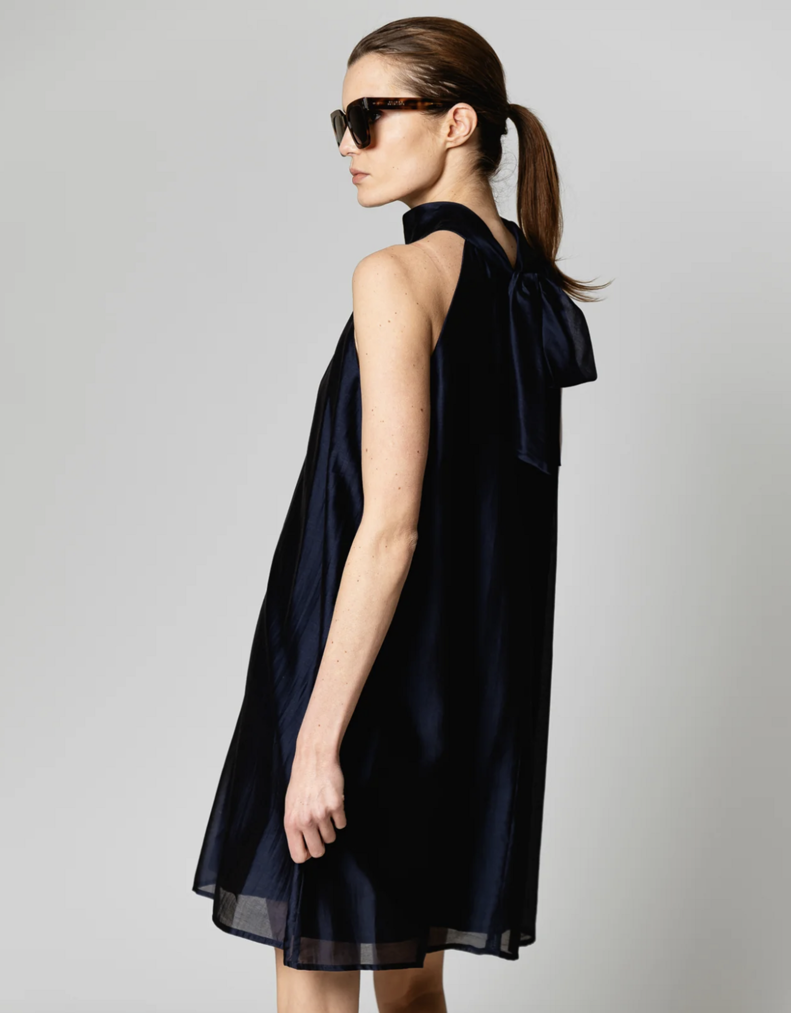 Bô-Dôme Jurk 'Vanila' - Navy - Bô-Dôme