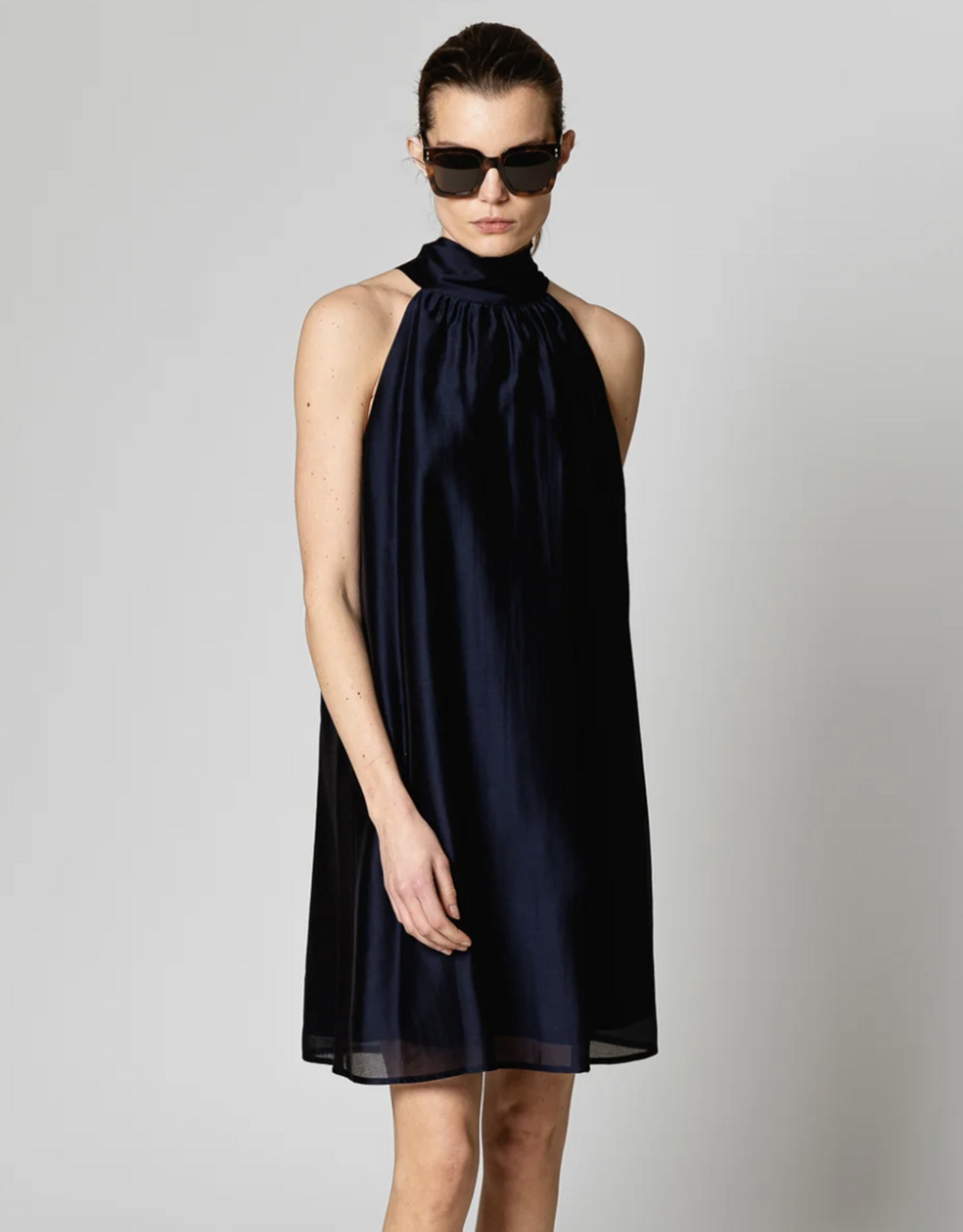 Bô-Dôme Jurk 'Vanila' - Navy - Bô-Dôme