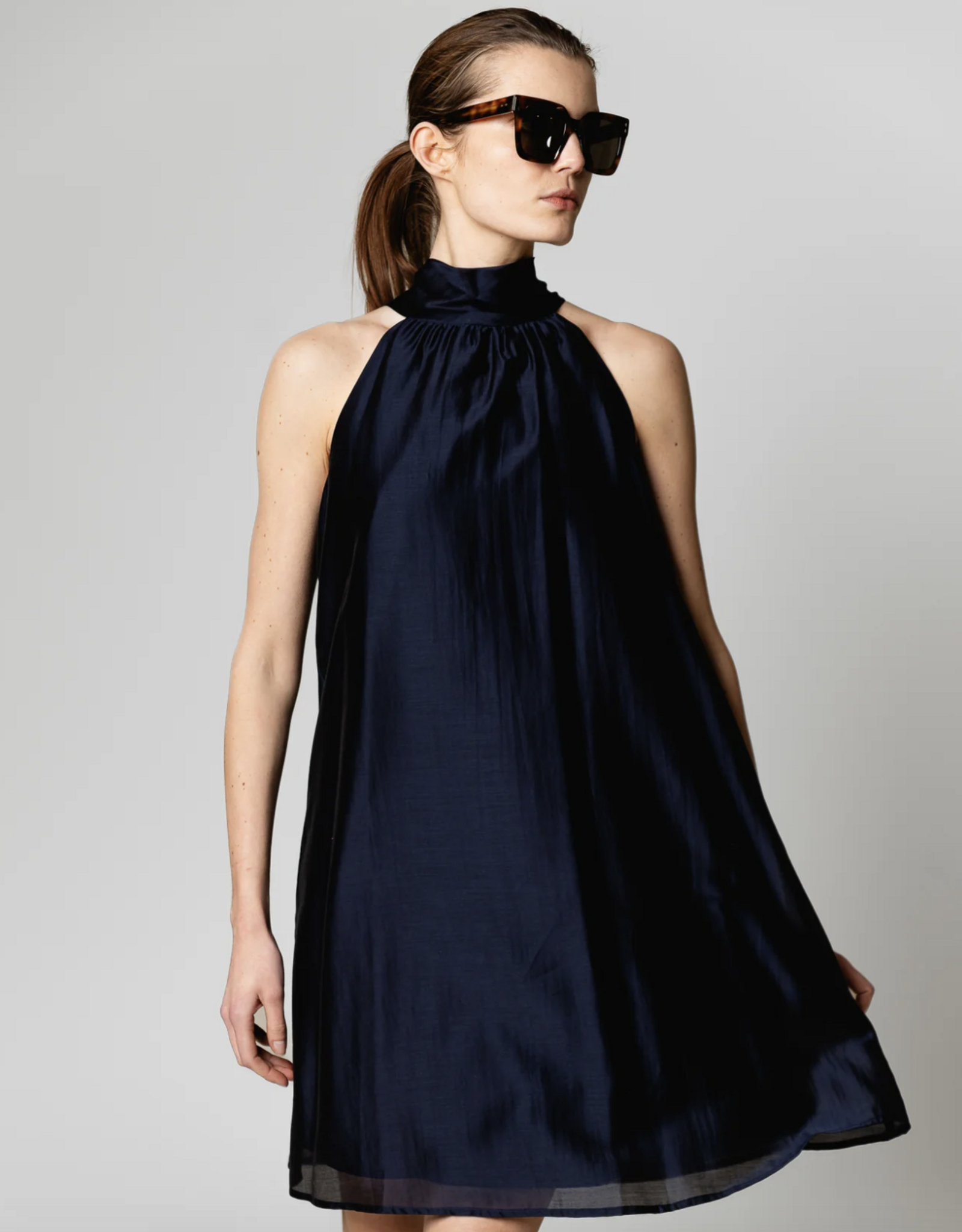 Bô-Dôme Jurk 'Vanila' - Navy - Bô-Dôme