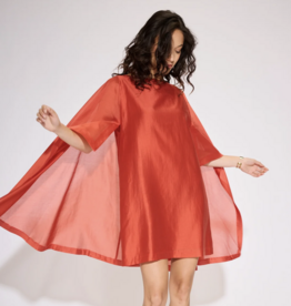 Bô-Dôme Jurk 'Karen' - Burnt Orange  - Bô-Dôme