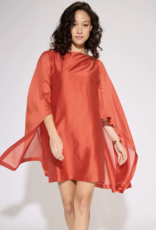 Bô-Dôme Jurk 'Karen' - Burnt Orange  - Bô-Dôme