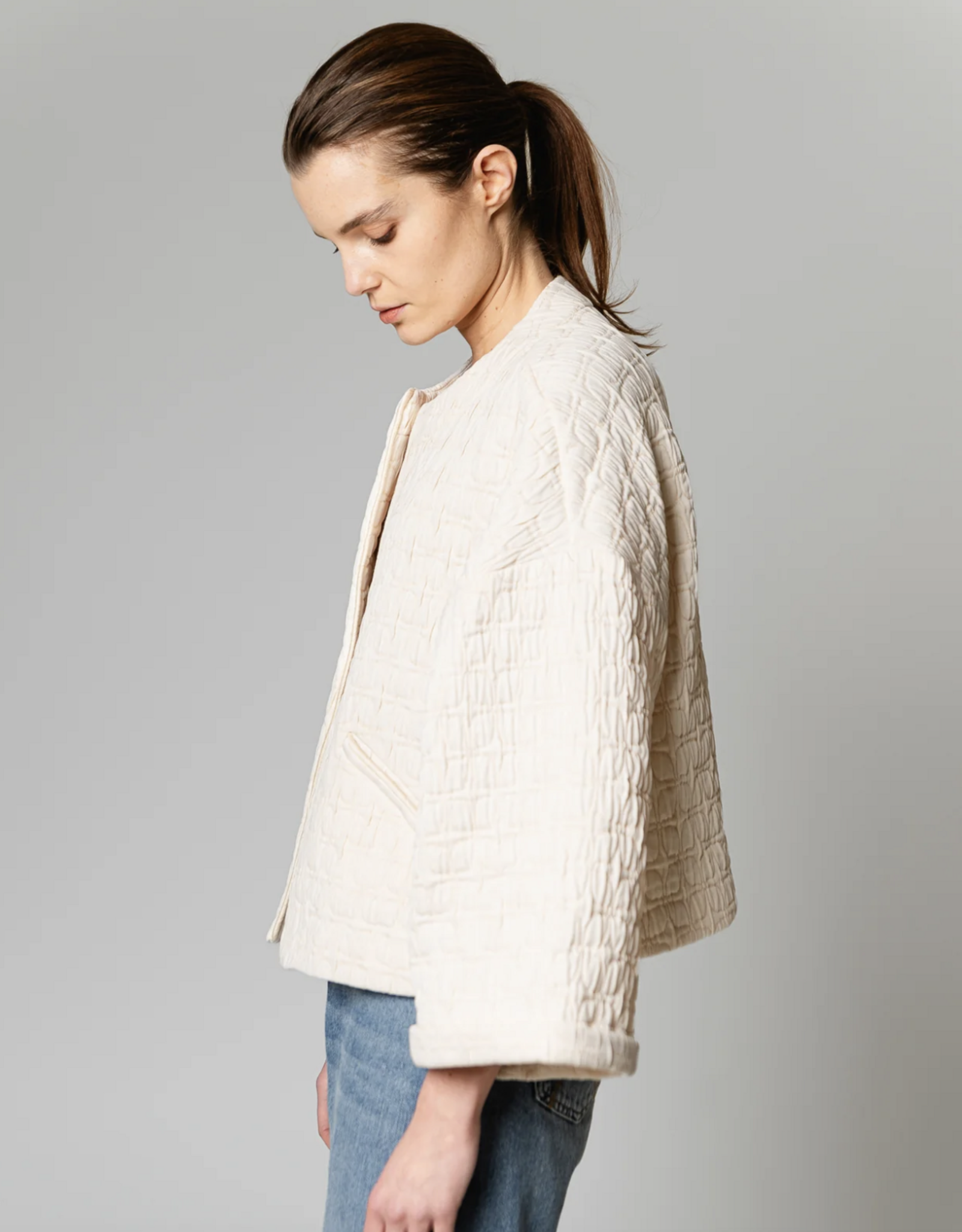 Bô-Dôme Jacket 'Clea' - Jacq. Beige  - Bô-Dôme