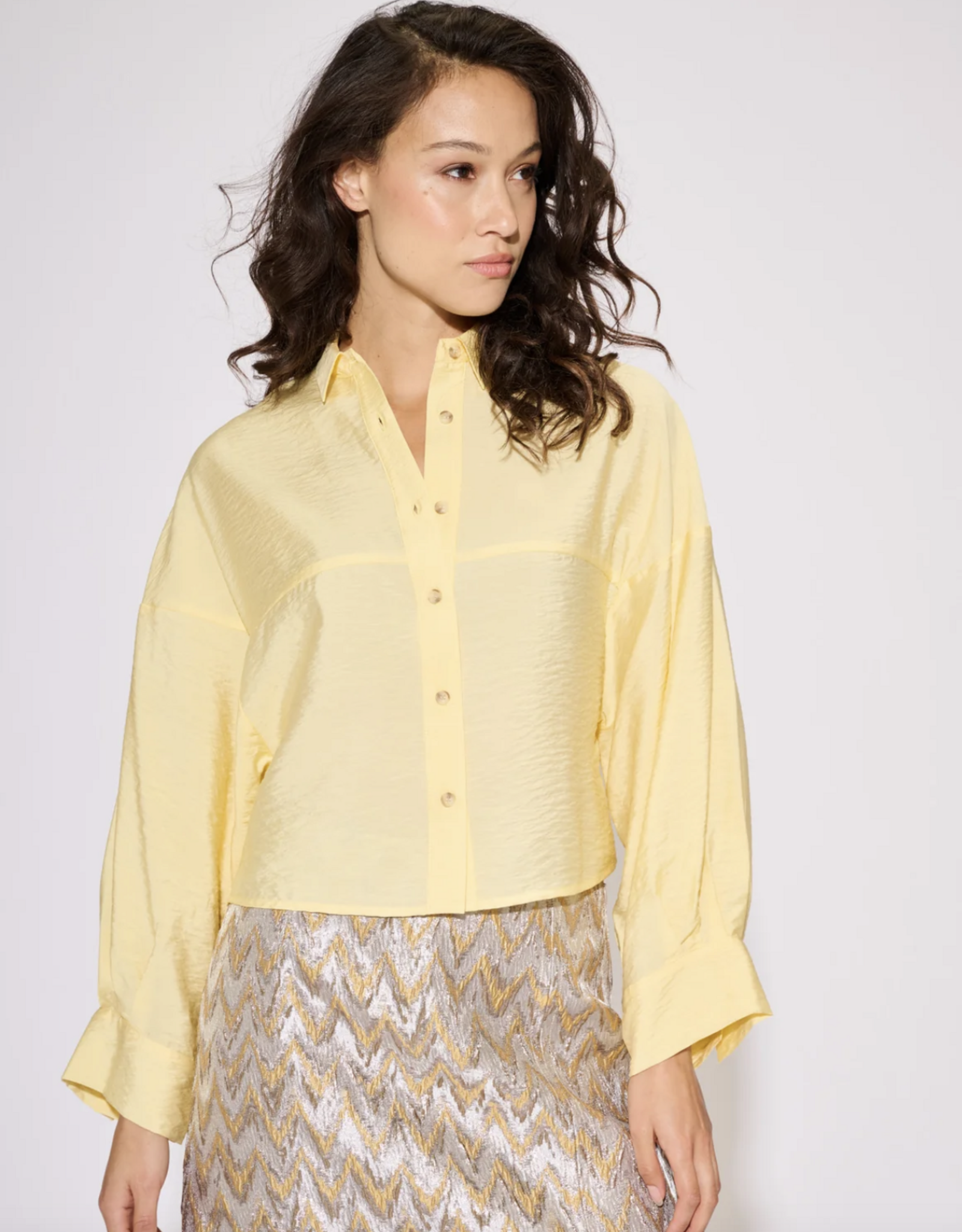 Bô-Dôme Blouse 'Sheryl' - Yellow - Bô-Dôme