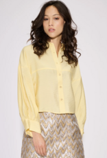 Bô-Dôme Blouse 'Sheryl' - Yellow - Bô-Dôme