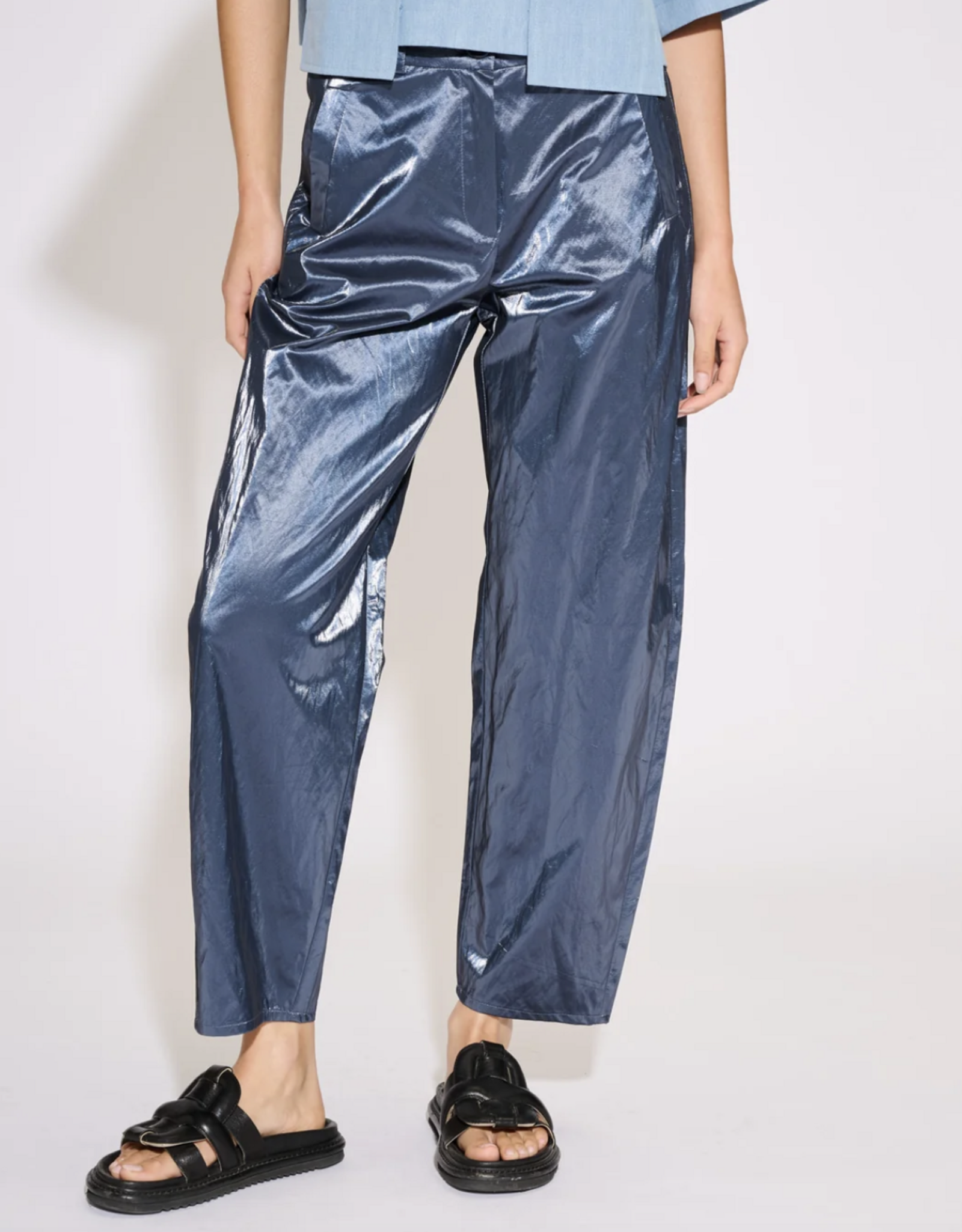 Bô-Dôme Broek 'Carot' - Navy  - Bô-Dôme