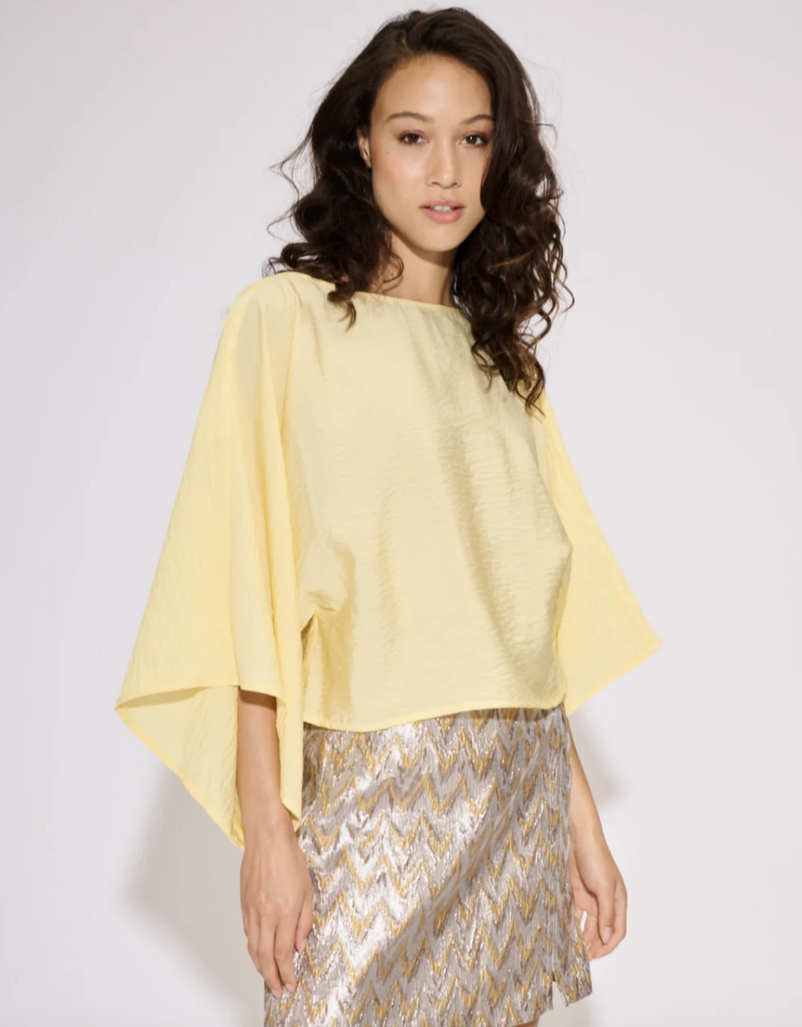 Bô-Dôme Blouse 'Eve' - Yellow  - Bô-Dôme