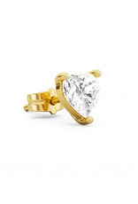 Billion Avenue Heart Earring - Gold - Billion Avenue