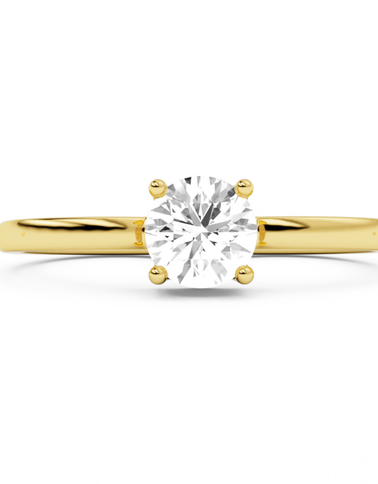 Billion Avenue Ring  Solitaire 'Gaya' - Gold - Billion Avenue
