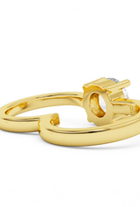 Billion Avenue Ring  Solitaire 'Gaya' - Gold - Billion Avenue