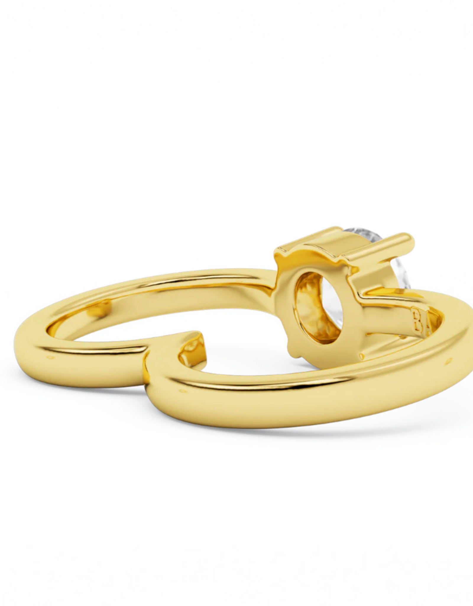Billion Avenue Ring  Solitaire 'Gaya' - Gold - Billion Avenue