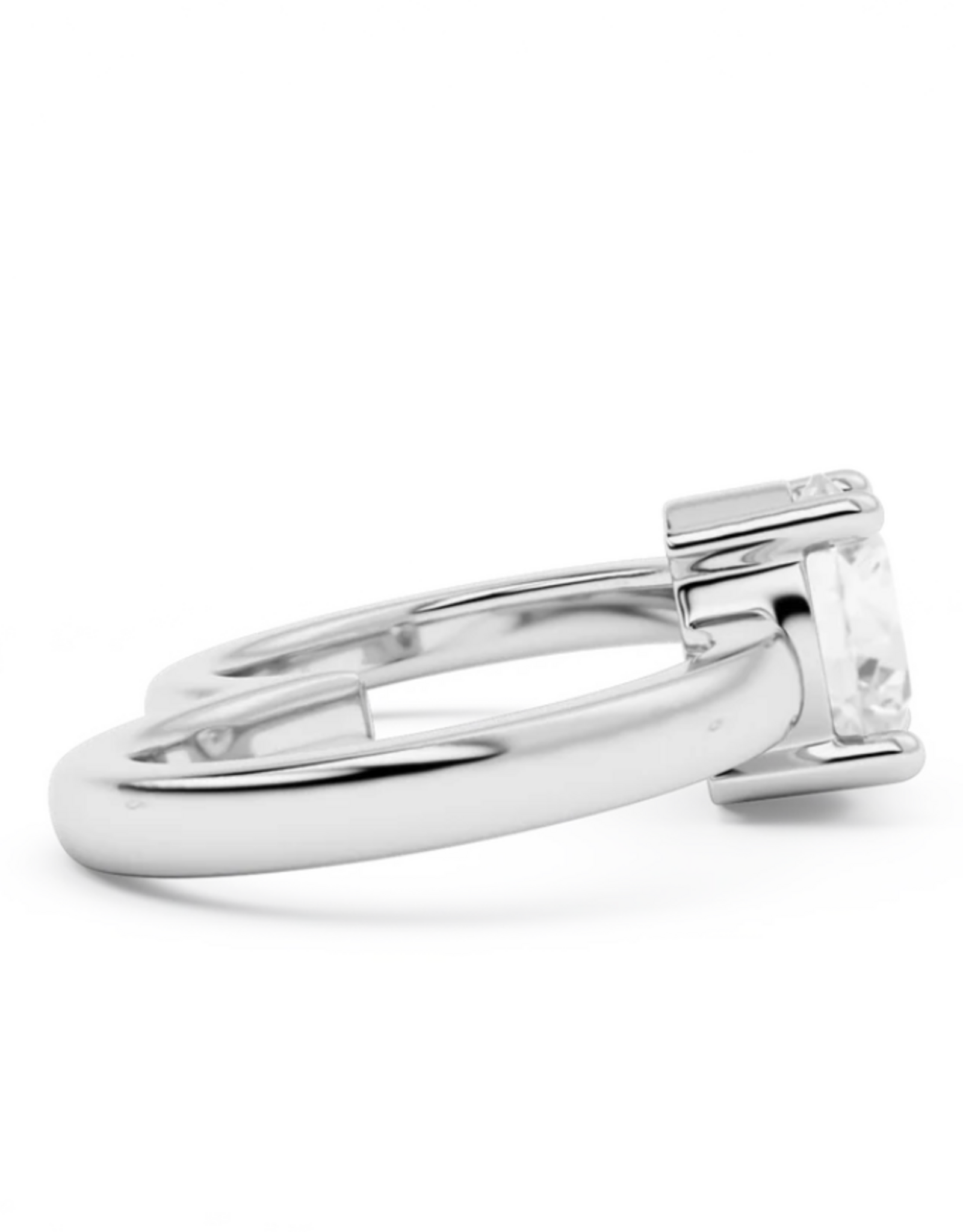 Billion Avenue Ring  Solitaire 'Gaya' - Silver - Billion Avenue