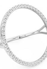 Billion Avenue Joy Diamond Ring - Silver - Billion Avenue