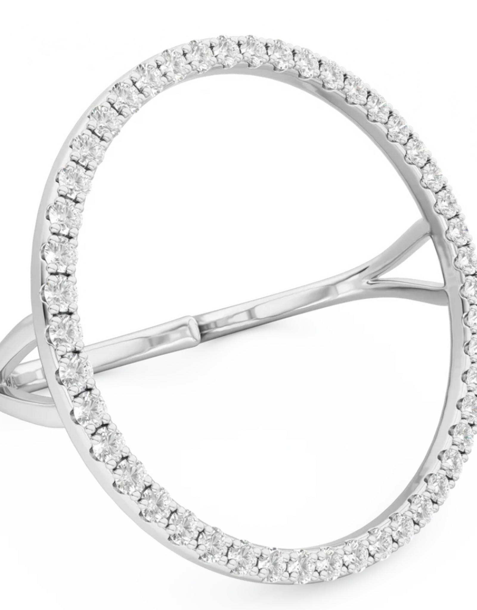 Billion Avenue Joy Diamond Ring - Silver - Billion Avenue
