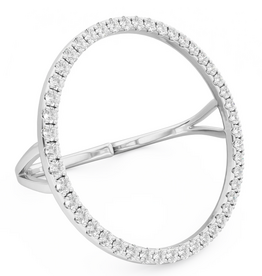 Billion Avenue Joy Diamond Ring - Silver - Billion Avenue