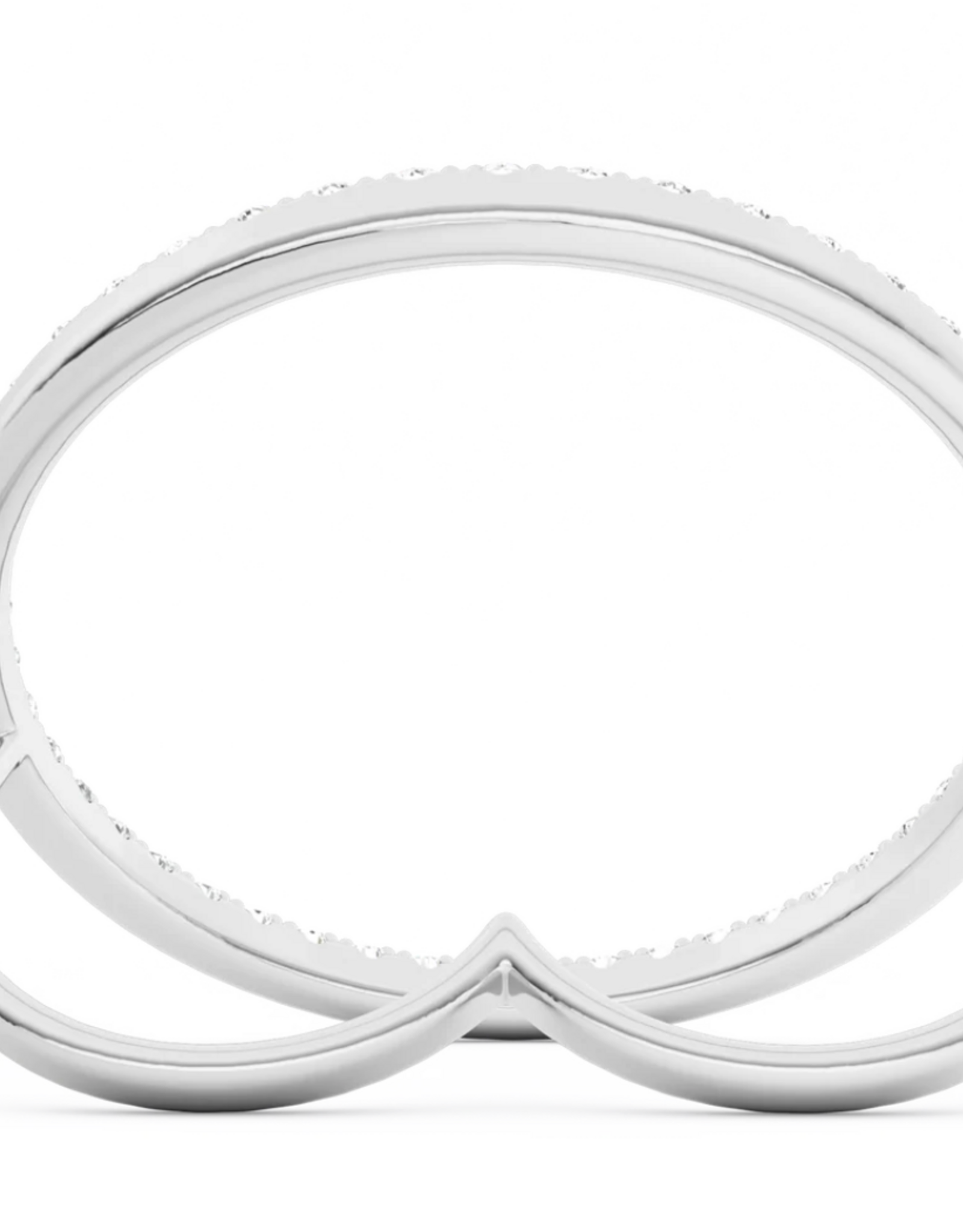 Billion Avenue Joy Diamond Ring - Silver - Billion Avenue