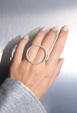 Billion Avenue Joy Diamond Ring - Silver - Billion Avenue