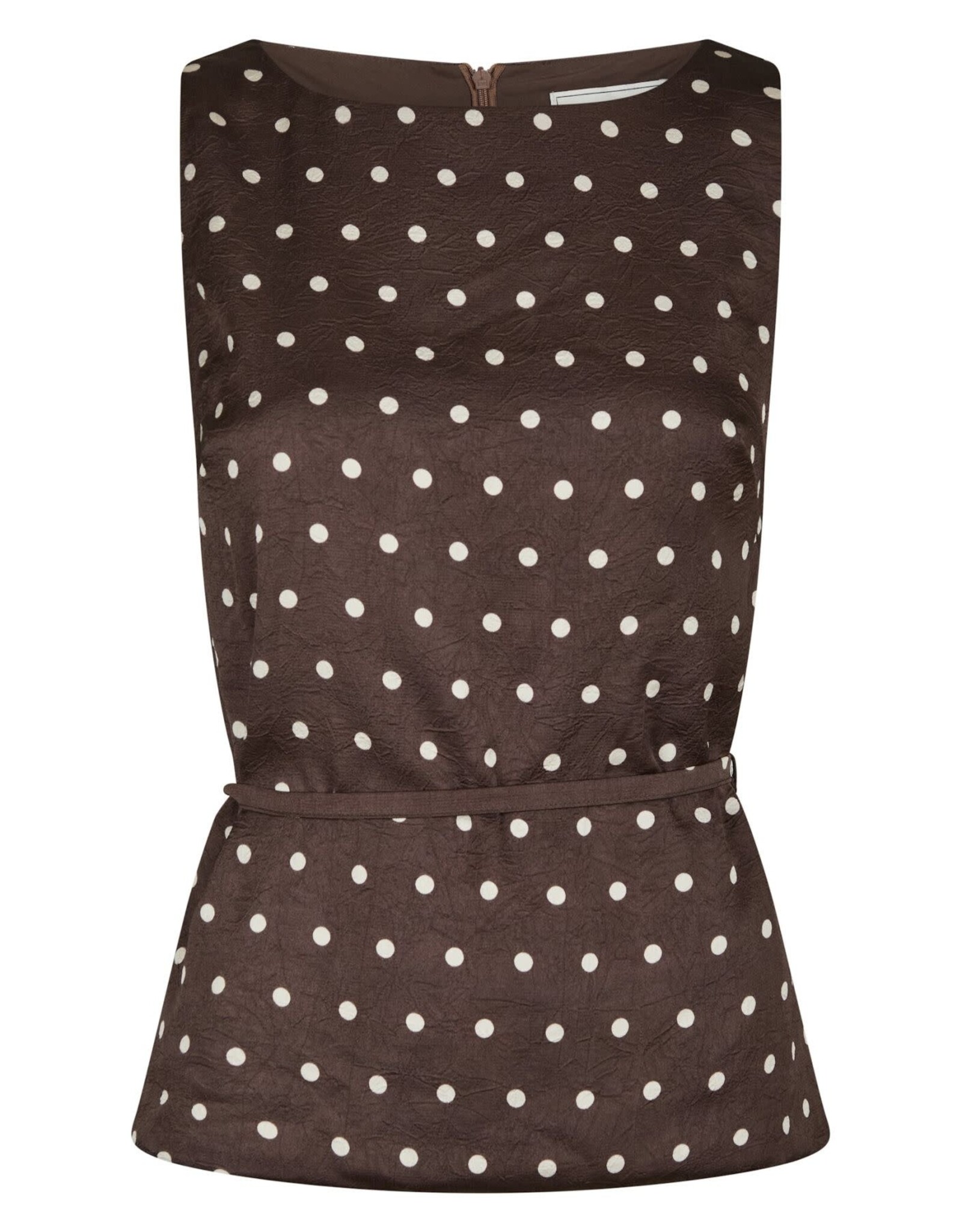 Top Big Dot 'Nassa' - Dark Brown - Neo Noir
