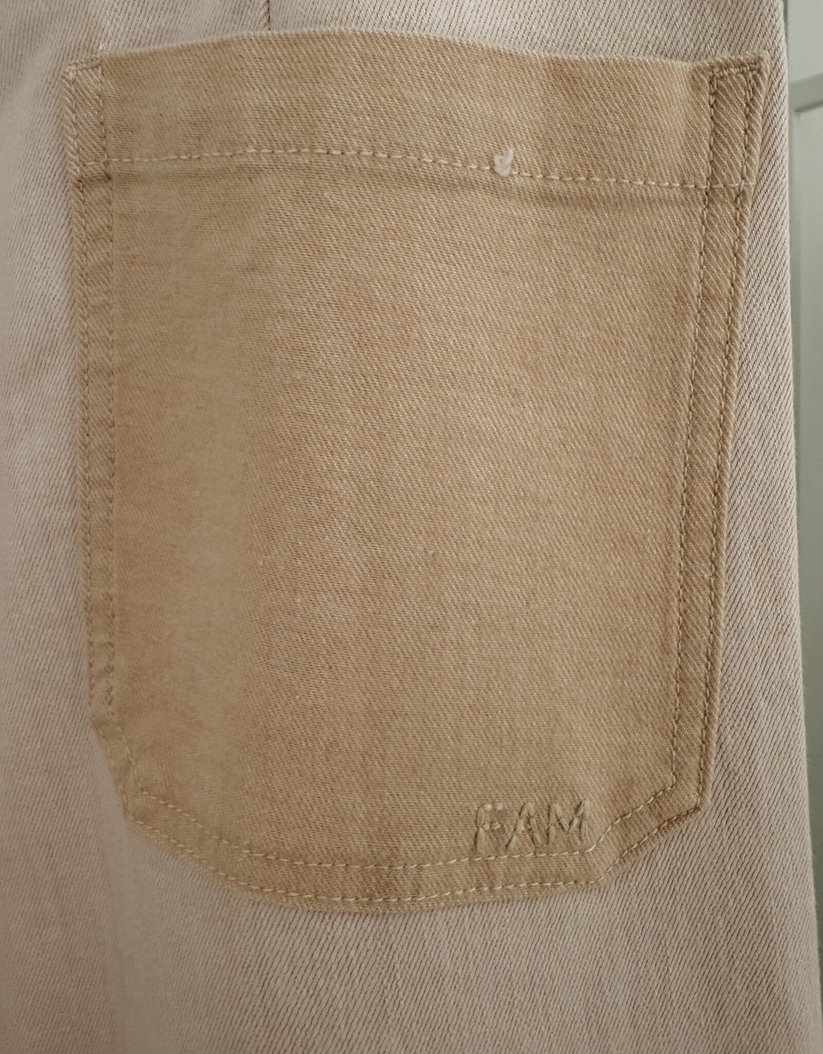 F.A.M. Jeans Wide 'Fauve' - Ecru - FL95WR - F.A.M.