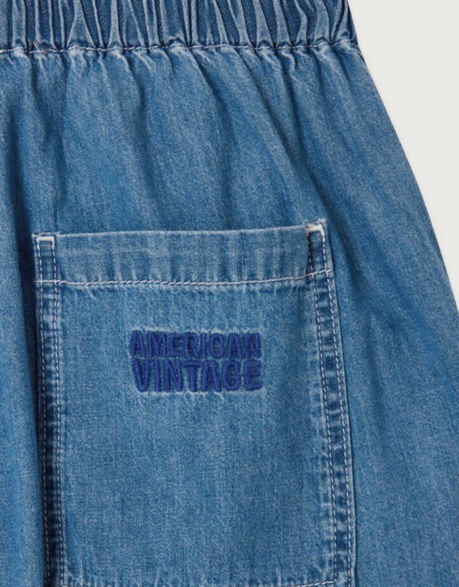 American Vintage Jeans 'Izeway' - Medium Blue - Ize10A - American Vintage