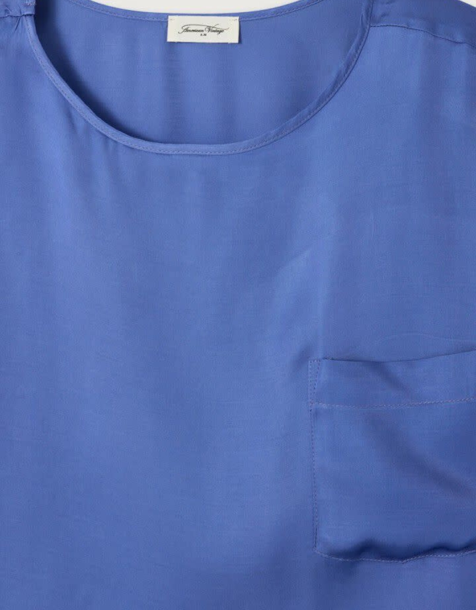 American Vintage Top  'Bovalow' - Bleuet -  Bov07C -  American Vintage