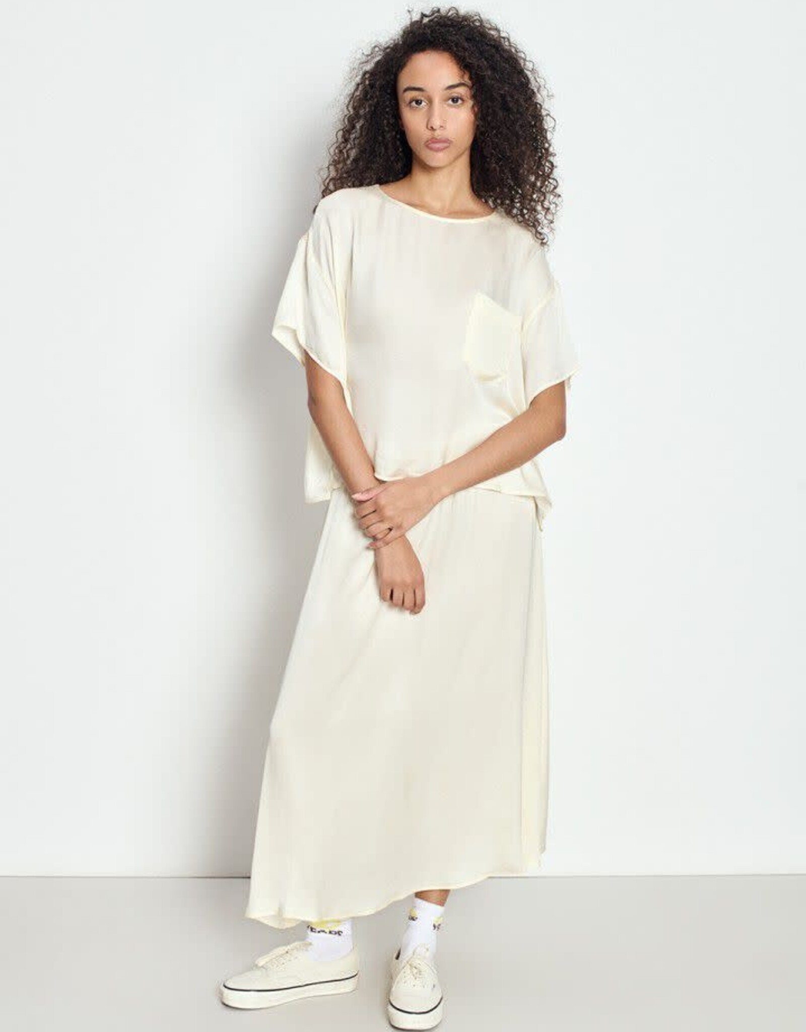 American Vintage Top  'Bovalow' - Ecru -  Bov07C -  American Vintage