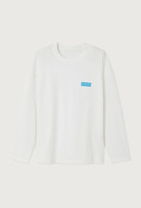 American Vintage T-Shirt Long Sleeve 'Gixy' - Blanc - Gix02C -  American Vintage