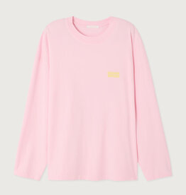 American Vintage T-Shirt Long Sleeve 'Gixy' - Barbe A Papa - Gix02C -  American Vintage