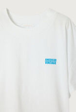 American Vintage T-Shirt Short Sleeve 'Gixy' - Blanc - Gix02B -  American Vintage