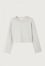 American Vintage Sweater 'Dantown' - Bleu Ciel Chine - Dan03A -  American Vintage