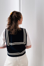 The Tiny Big Sister Top 'Sailor' - Navy - The Tiny Big Sister