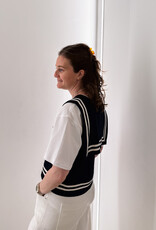 The Tiny Big Sister Top 'Sailor' - Navy - The Tiny Big Sister