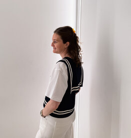 The Tiny Big Sister Top 'Sailor' - Navy - The Tiny Big Sister