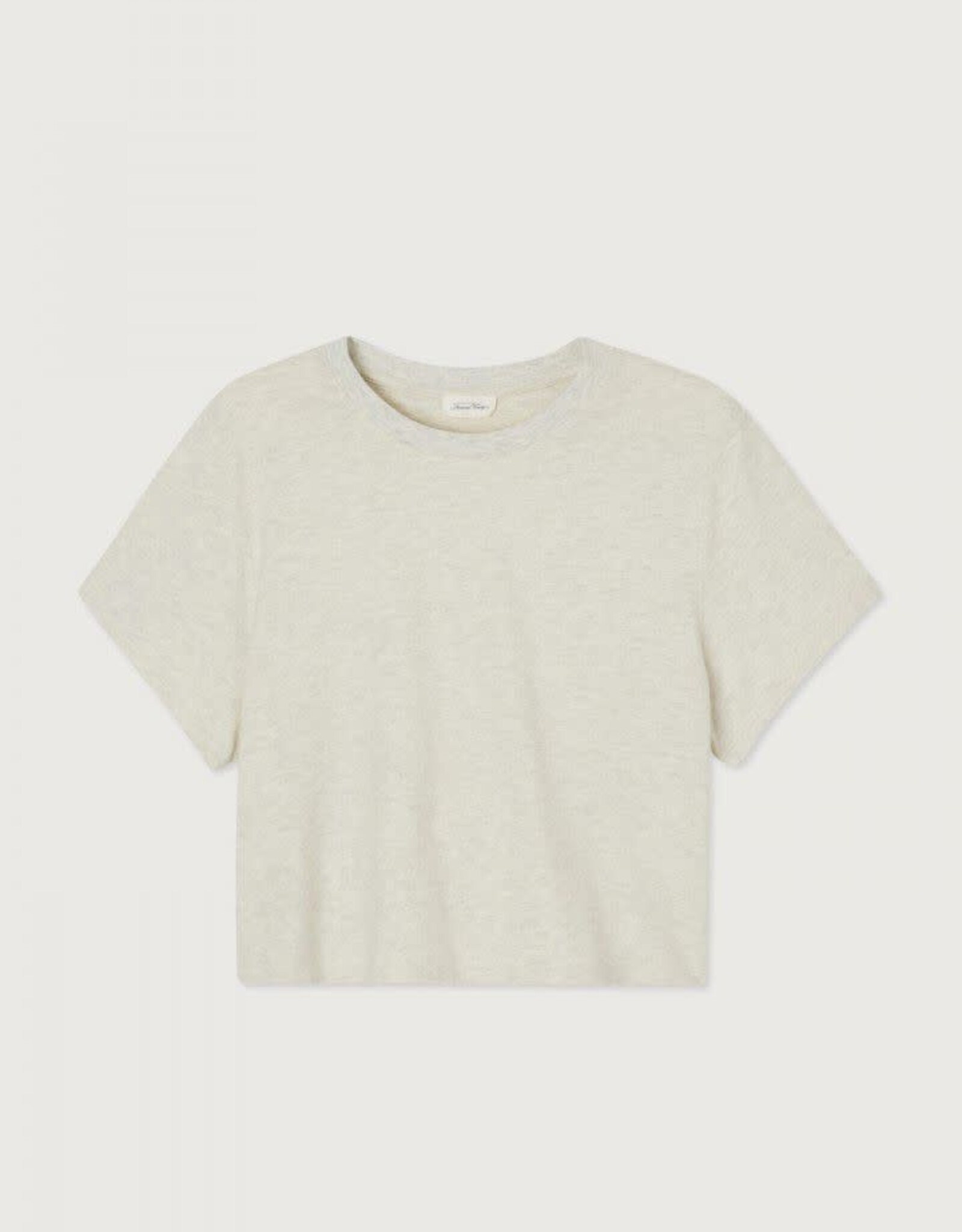 American Vintage T- Shirt Korte Mouw  'Ypawood' - Gris Chine  - Ypa02G -  American Vintage