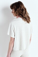 American Vintage T- Shirt Korte Mouw  'Ypawood' - Gris Chine  - Ypa02G -  American Vintage