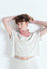 American Vintage T- Shirt Korte Mouw  'Ypawood' - Gris Chine  - Ypa02G -  American Vintage