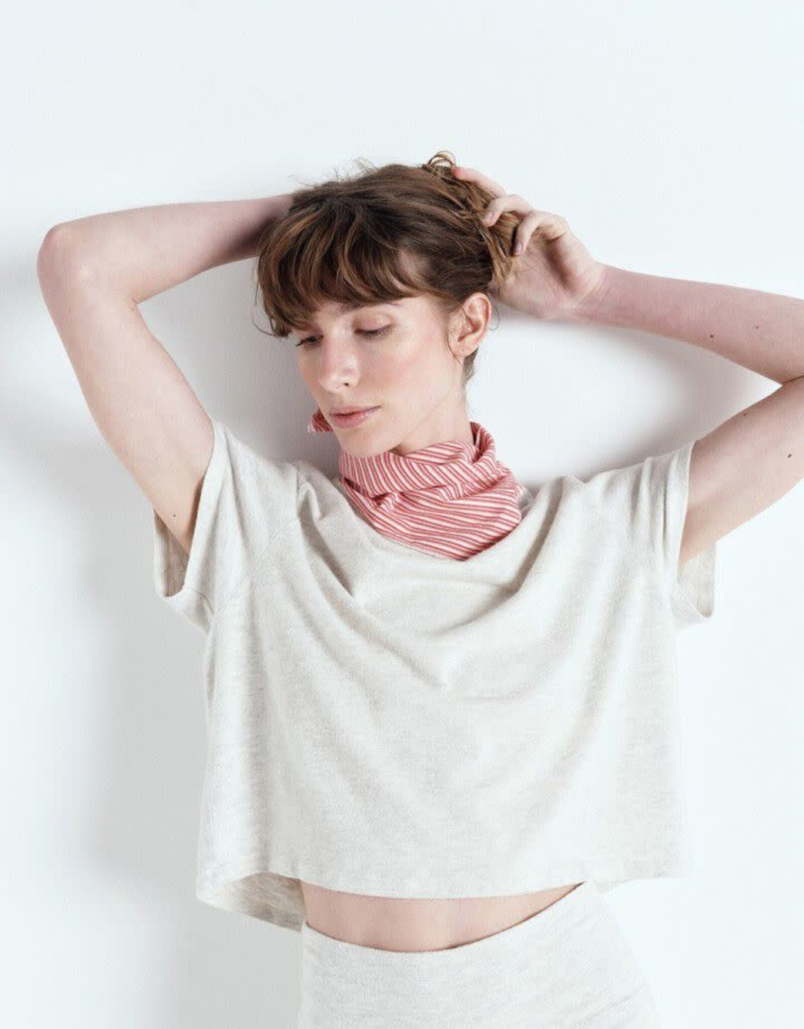 American Vintage T- Shirt Korte Mouw  'Ypawood' - Gris Chine  - Ypa02G -  American Vintage