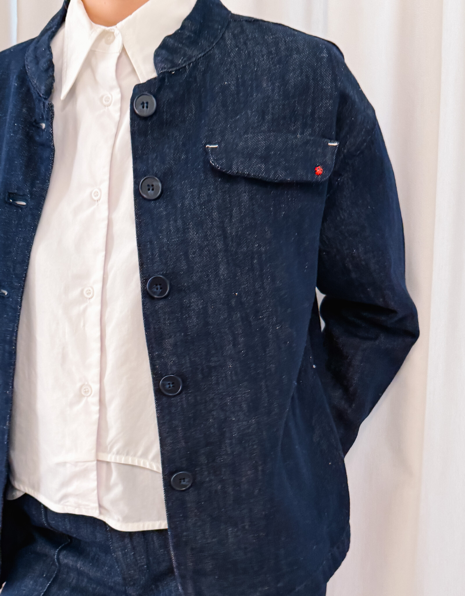 F.A.M. Jacket 'Van' - Indigo - LV07CL - F.A.M.