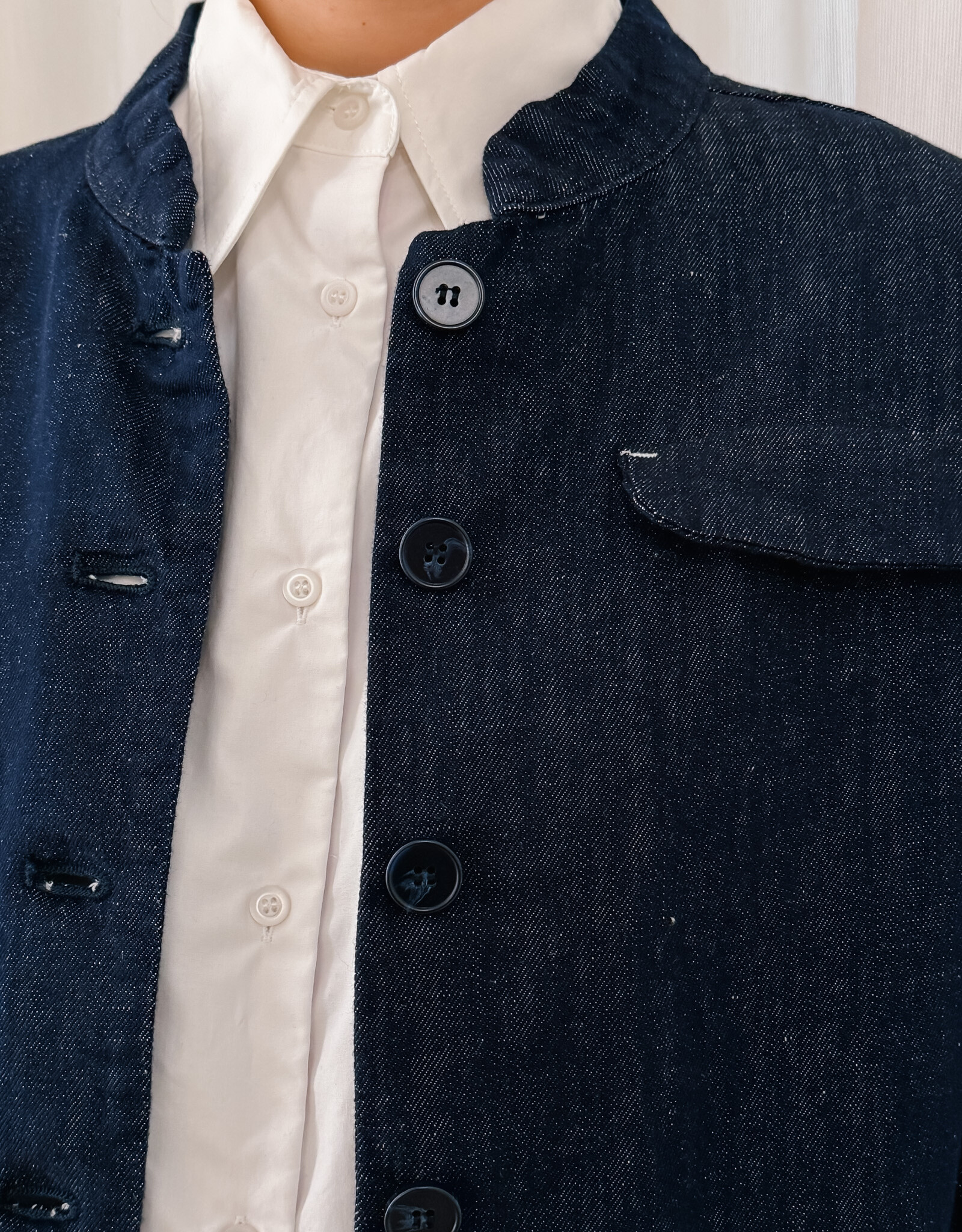 F.A.M. Jacket 'Van' - Indigo - LV07CL - F.A.M.