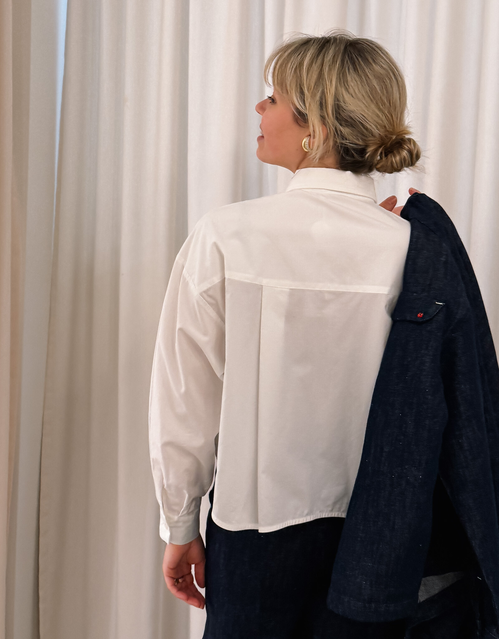 Orfeo - LMK Blouse 'Gillian' -  Blanc - Orfeo