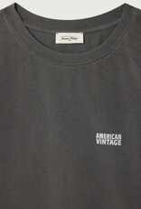 American Vintage T-shirt Korte Mouw 'Pymaz' -Carbone Vintage - Pym02C - American Vintage