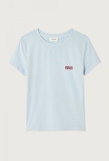 American Vintage T-shirt Korte Mouw 'Pymaz' -Baby Blue Vintage - Pym02C - American Vintage