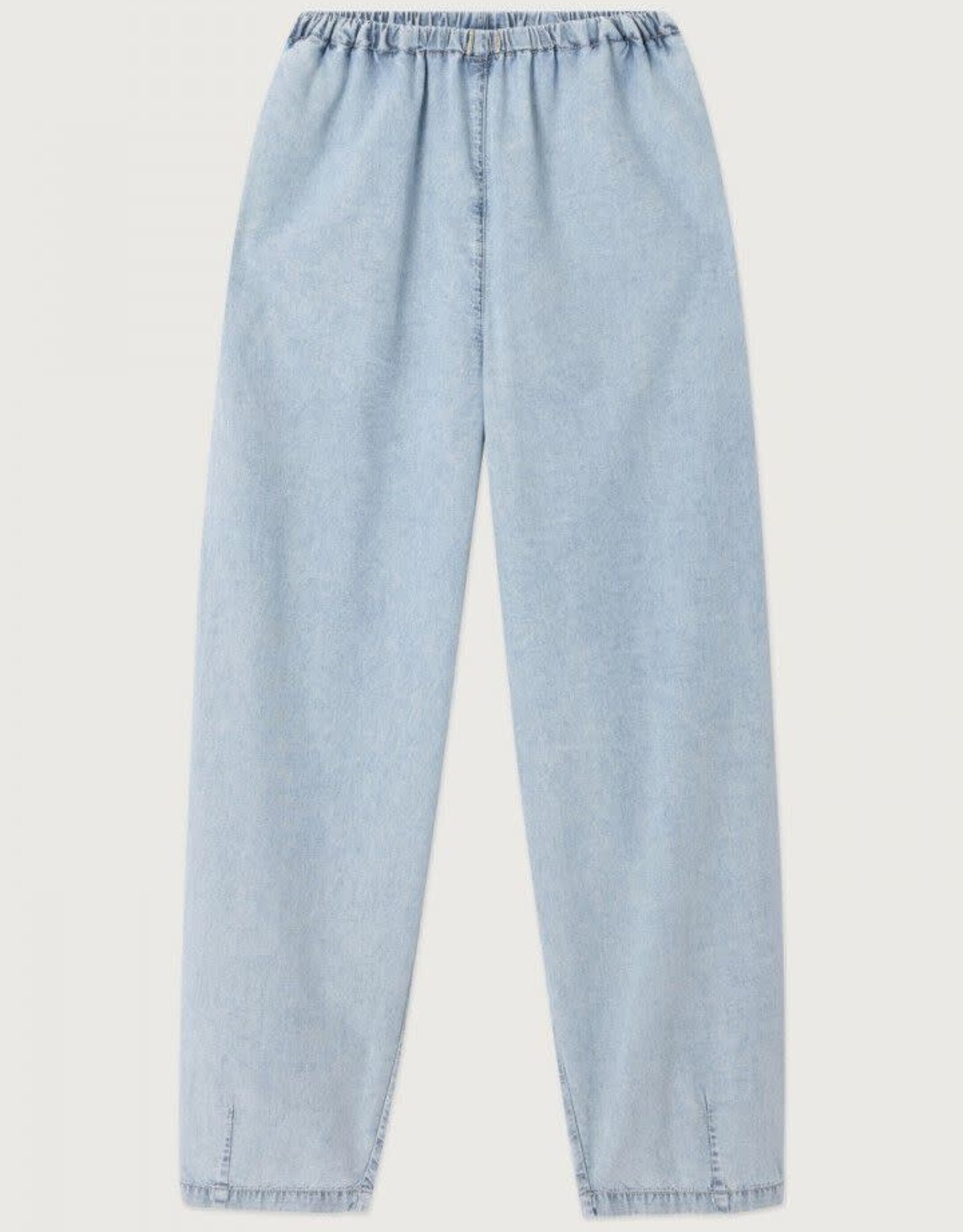 American Vintage Broek 'Paybou' - Blue Snow - Pay10B -  American Vintage