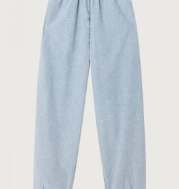 American Vintage Broek 'Paybou' - Blue Snow - Pay10B -  American Vintage