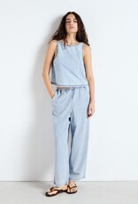 American Vintage Broek 'Paybou' - Blue Snow - Pay10B -  American Vintage