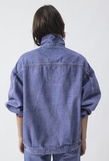 American Vintage Jeansvest 'Joybird' - Pink Blue - Joy16M -  American Vintage